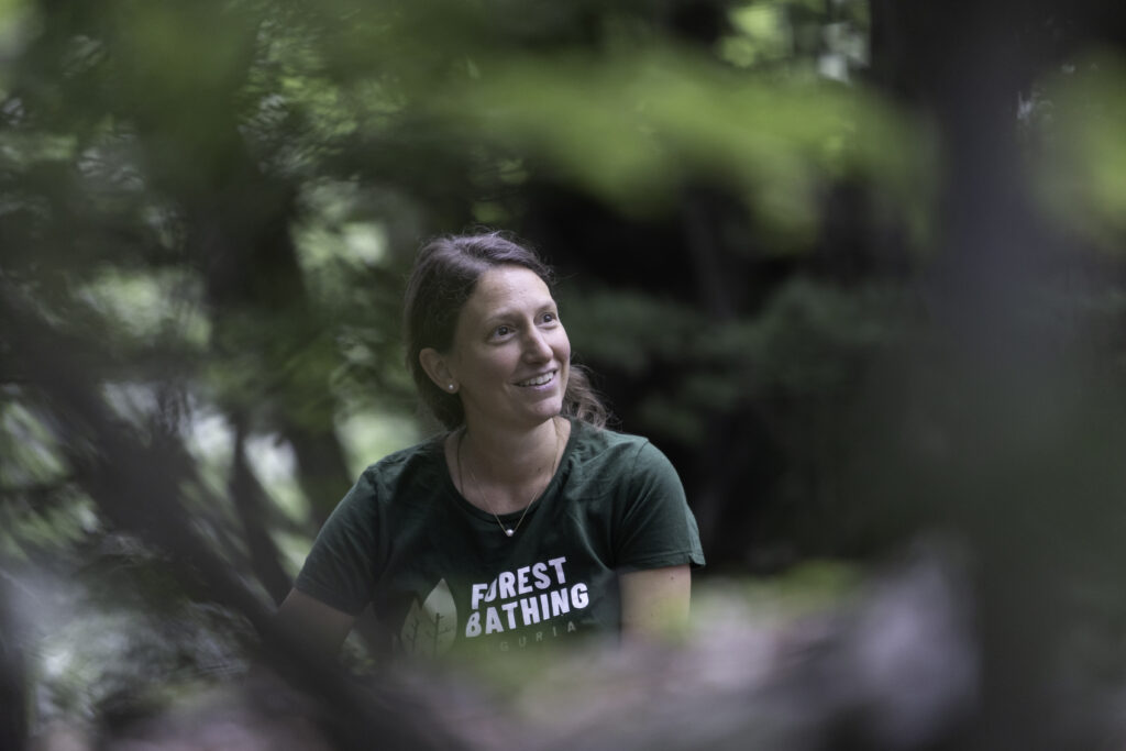 lara canepa - forest bathing liguria